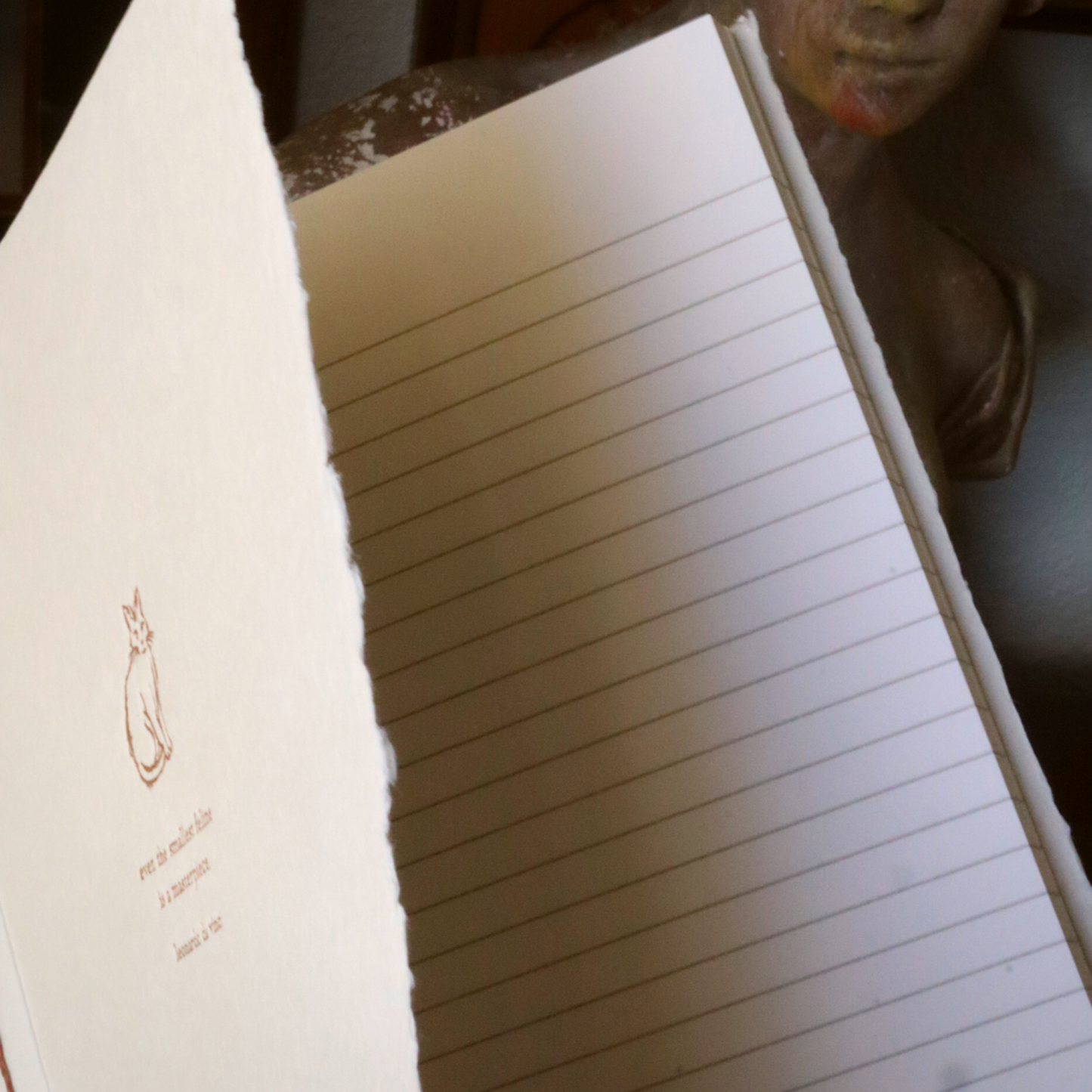 Leonardo Da Vinci Handmade Paper Journal