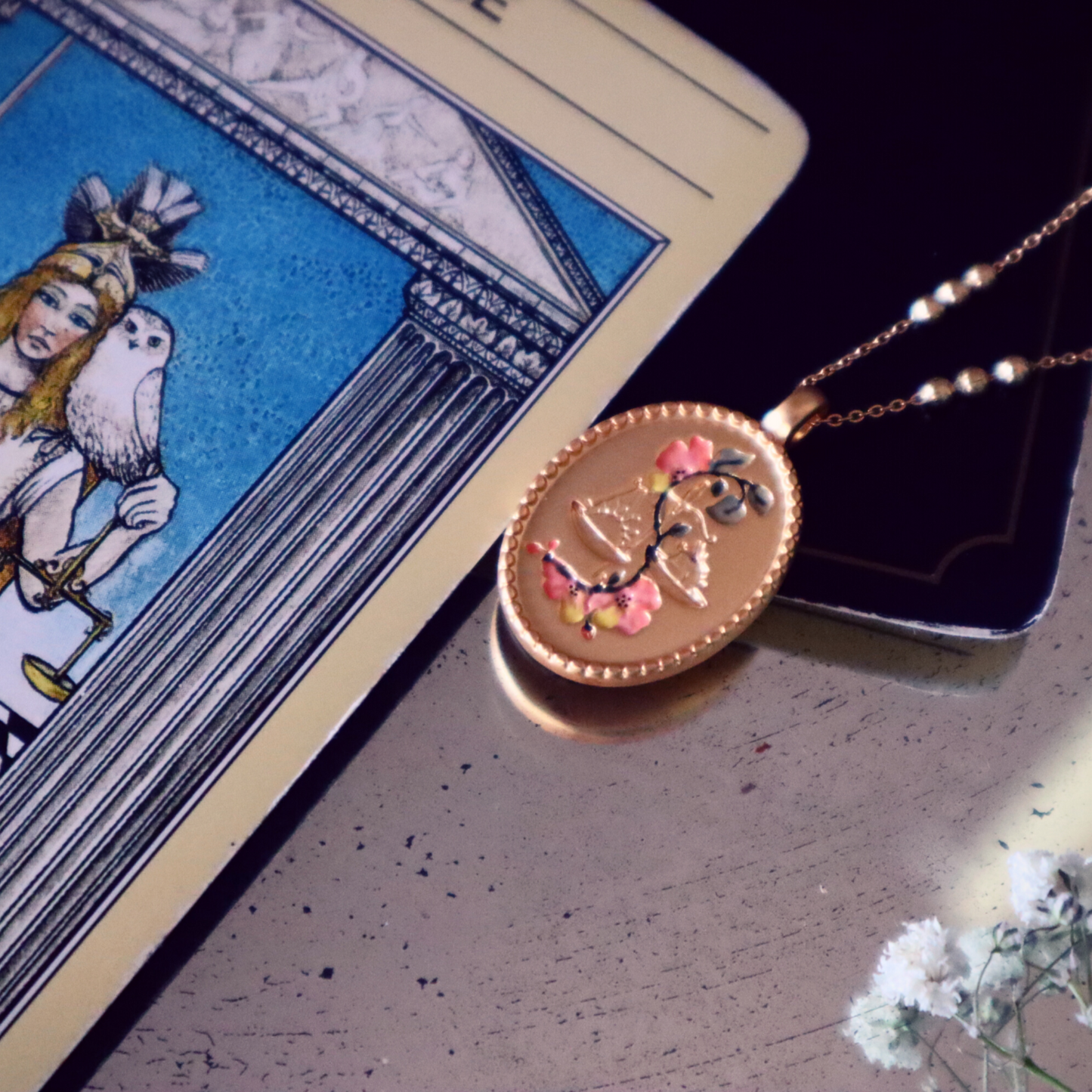 The Tarot Tales Zodiac Necklace