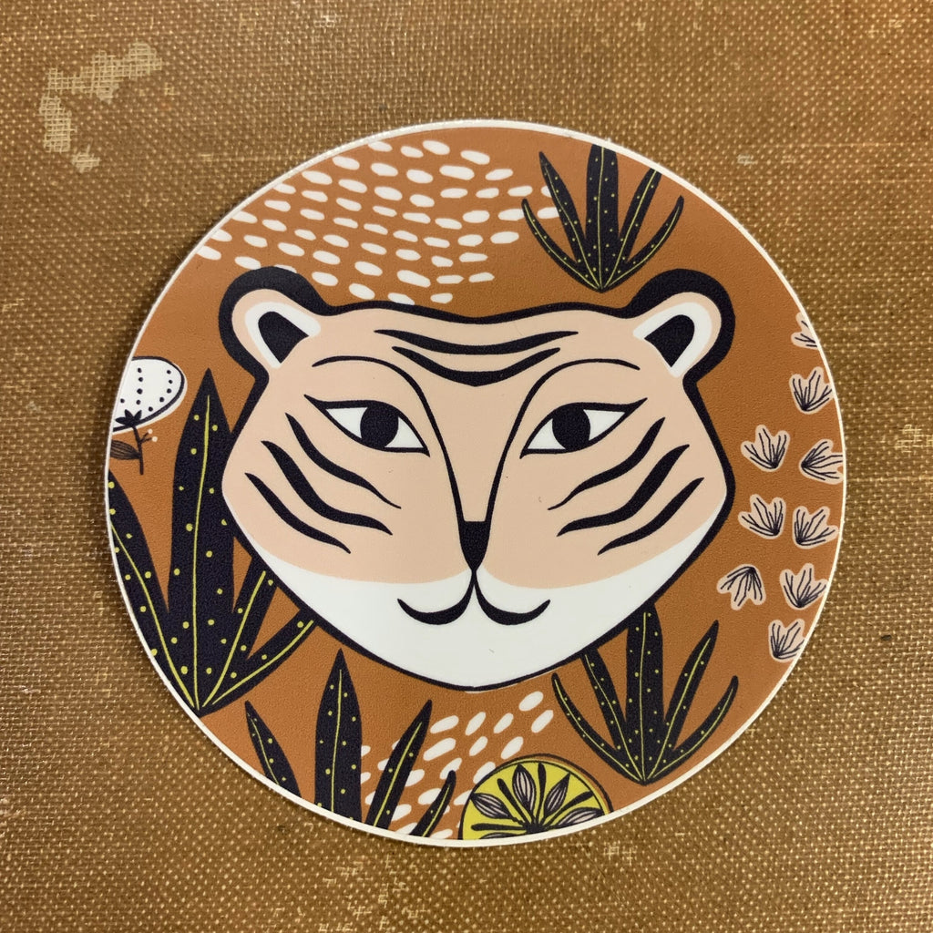 Mod Tiger Sticker
