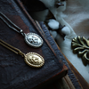 Sagittarius Vintage Necklace Gold Silver